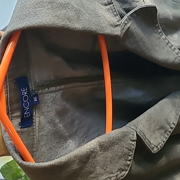 Encore Contrast blazer sz 16 - Picture 2 of 5